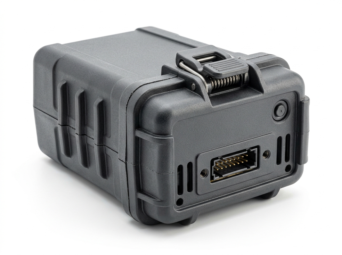 Quick-Swap Drone Battery Pack Enclosure